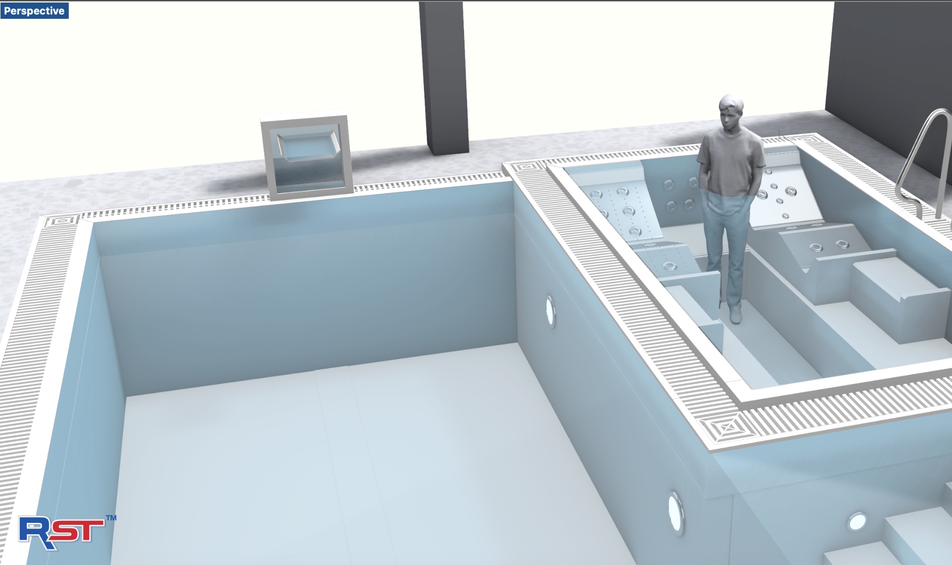 Визуализация проекта SPA в 3D